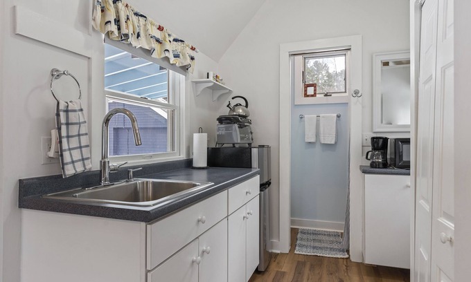 West Boothbay Harbor Cottage | The Ticket Office - Just the ticket for a Private & Romantic Getaway!