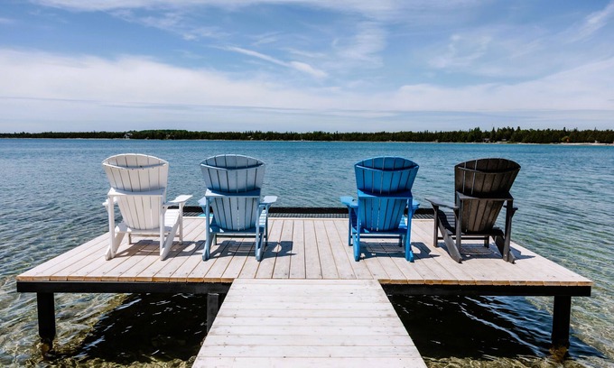 Tobermory Cottage | The Way Way Back 3 bedroom waterfront cottage with private dock Tobermory