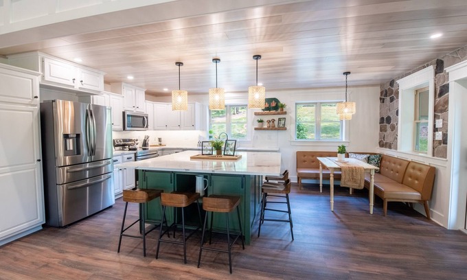 Spring Mills House | This spacious home boasts 5 bedrooms, 4 bathrooms nPerfect for Penn State groups