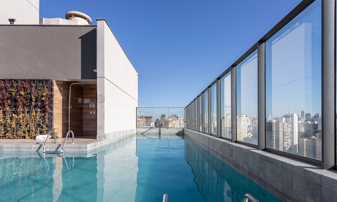 Vila Buarque Apartment | THK - Building With Pool in the Republica Neighborhood in SP