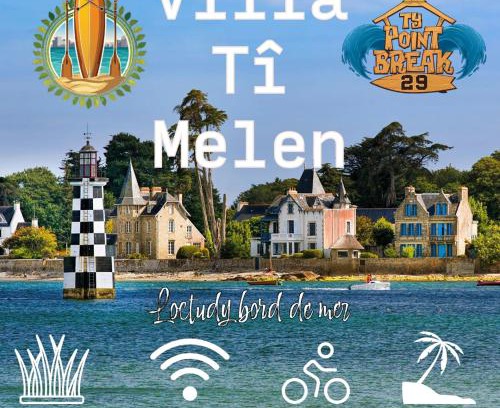 Loctudy Villa | Ti Melen face à la plage du Lodonnec