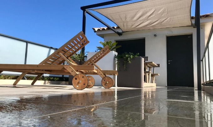 Le Brusc Apartment | Toit terrasse les Embiez