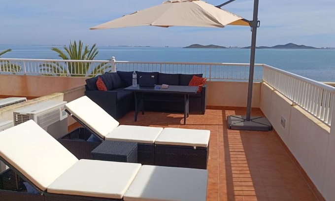 Punta Brava Apartment | Top Floor Apartment Beachhouse, Beautiful sea view, on the beach!