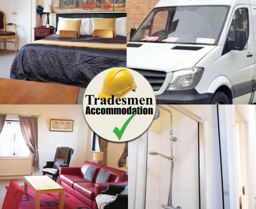 Norwich Apartment | Tradesmen Inn 3-br 6-beds & Gated Parking