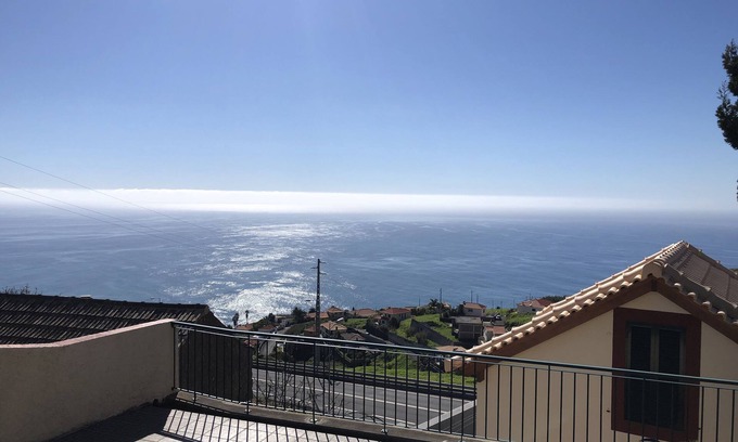 Estreito da Calheta Cottage | Traditional house. Fantastic sea view. Large outdoor spaces with barbecue.