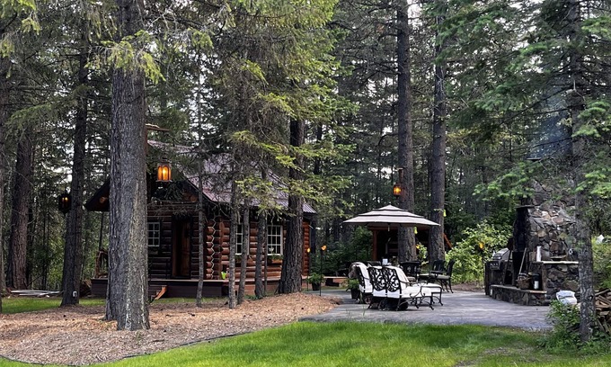 Bonner County Cabin | Trappers Cabin, Tiny home, Romantic get away