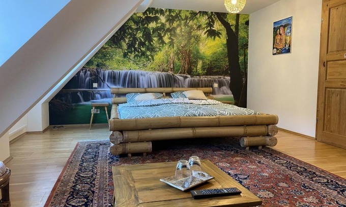 Neuleiningen Bed & Breakfast | Triple room Bali - Felsenmühle Neuleiningen