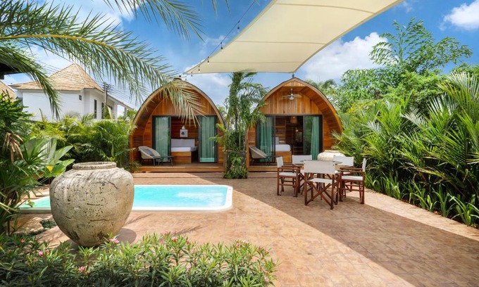 Choeng Thale Villa | Tropical Chalet 2BR Villa Pasak Paradise 1 with Private Pool, Laguna 10 min drive