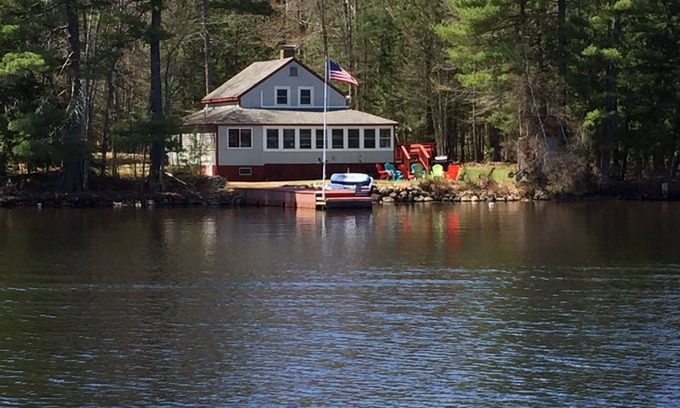 Barnstead House | True Waterfront Year Round Vacation type Home
