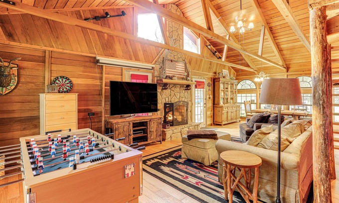 Tumbling Shoals Cabin | Tumbling Shoals Cabin < 1 Mi to Beaches & Boating!