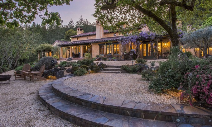 Glen Ellen Villa | Tuscan Wine Country Elegance