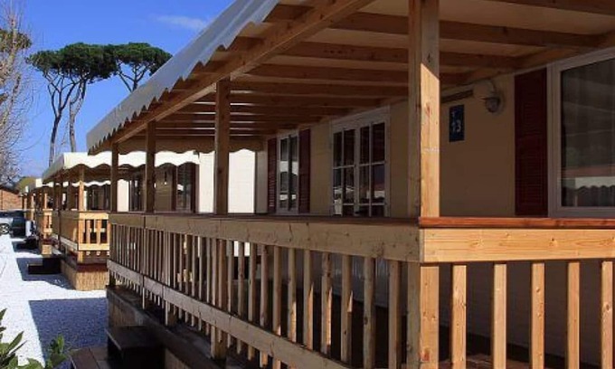 Viareggio Ski Chalet | Tuscany | Camping by the Sea | Mobile home | Chalet | Italy