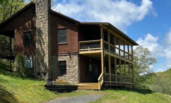Springmaid Mountain Cabin | Twin Falls Cabin Top Duplex