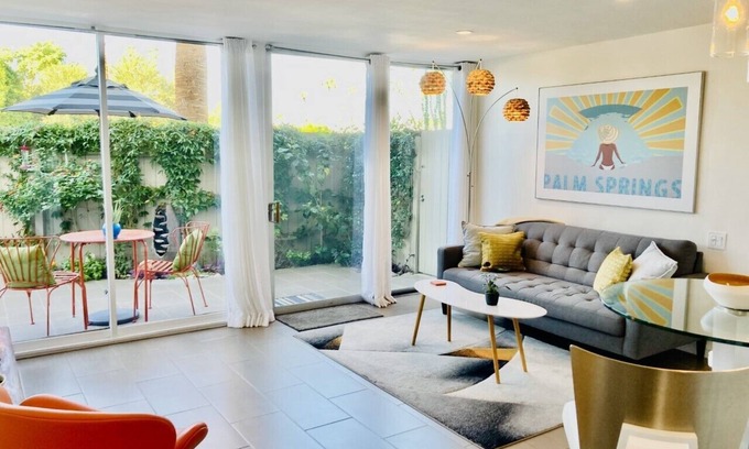 Twin Palms Condo | Twin Palms Ocotillo Lodge - Mid-Century Modern w/Views of Mt. San Jacinto