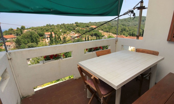Zman Apartment | Two bedroom apartment with terrace and sea view Žman, Dugi otok (A-887-a)