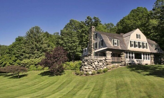 New Preston House | Two grand lakefront homes on 25 acres with waterfront access to Lake...