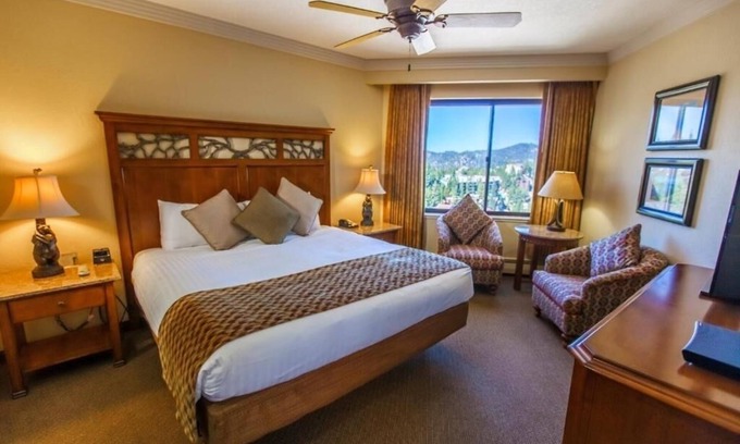 Tahoe Village Hotel | Two Kitchen-Equipped Villa w/Pools, Sauna, Sports Courts & On-Site Dining