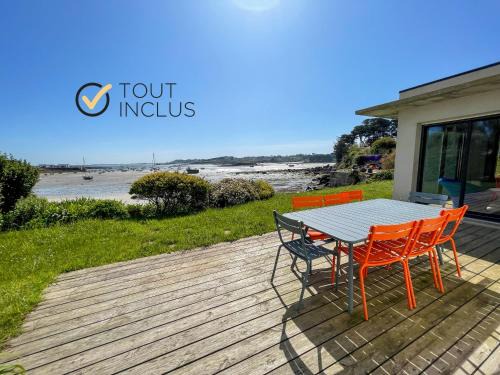 Plouguerneau House | TY KOREJOU - splendide maison avec sauna les pieds dans l'eau