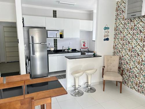 Itagua Apartment | Ubatuba Itaguá com Ar, Churrasqueira e 2 vagas