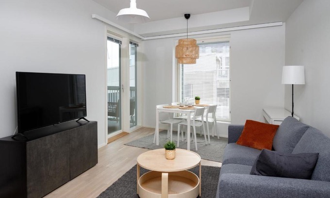 Oulu Apartment | ULEABO Neat 48 m2 two-room flat with sauna