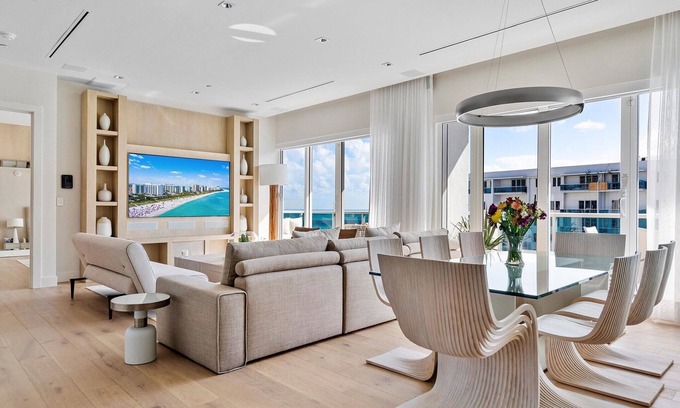 South Beach Apartment | Ultra Luxe 2/3.5 Ocean View Penthouse at 1 Hotel