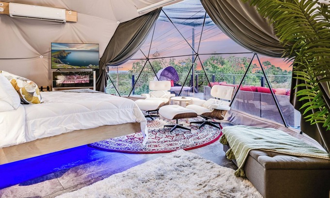 Lago Vista Resort | Unique & Plush Eco-Glamping Resort in TX Hill country!
