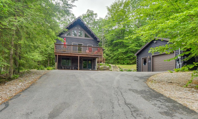 Conway Cabin | Updated Log Cabin Near Story Land & Diana's Baths!