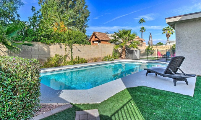 Santiago House | Updated Scottsdale Home w/ Pool & Ping Pong!