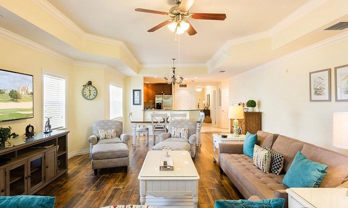 Reunion Condo | Upscale Condo with Private Balcony Access at Reunion