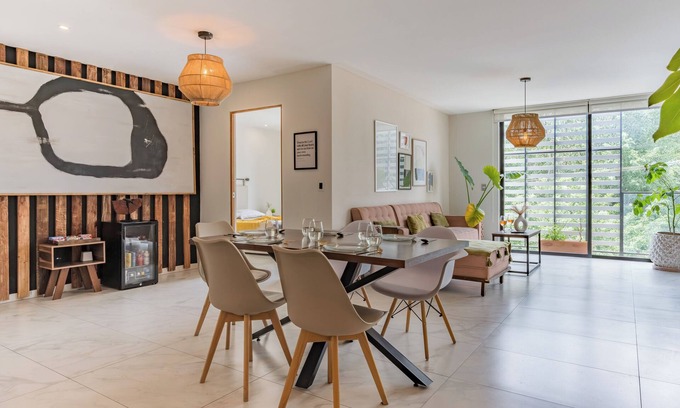 Providencia Apartment | Urban Stylish 3 BedRoom/Daily cleaning