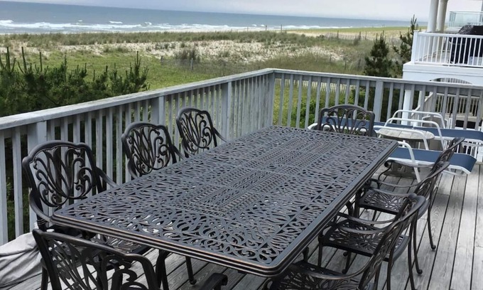 Harvey Cedars House | AMAZING OCEAN FRONT ON PRIVATE LANE WITH DIRECT BEACH ACCESS, HARVEY CEDARS, LBI