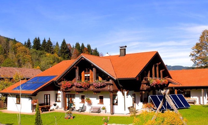 Unterjoch Apartment | Vacation apartment log cabin - Landhaus Alpenstern