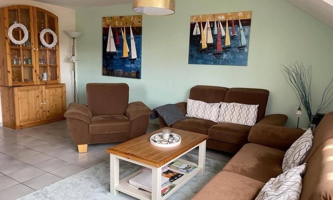 Wenkendorf Apartment | Vacation apartment MeErholung with balcony in Haus Wenkendorf 52 on Fehmarn