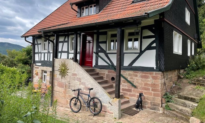 Gersfeld House | Vacation home Rhönmantisch - country life and tranquillity - vacation home, shower and bath, WC,