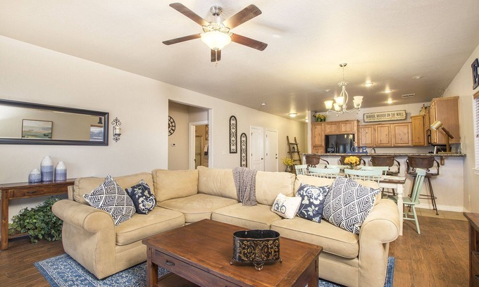 Swiss Manor House | Very Comfortable Family Friendly Home In Town W/Open Layout & 500 MB Internet!