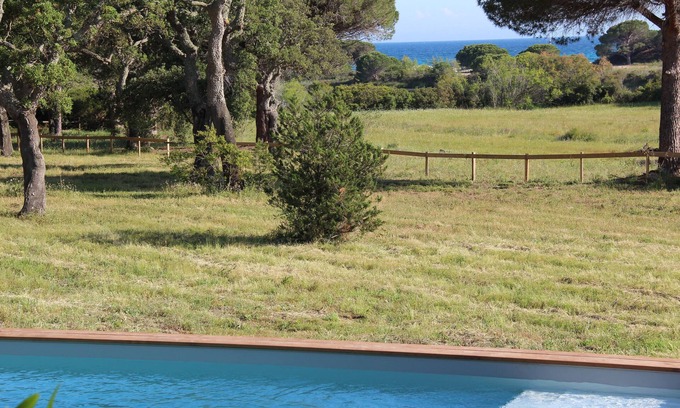Hameau de Palombaggia Villa | Very nice house with pool 300m from Palombaggia beach sea view private access