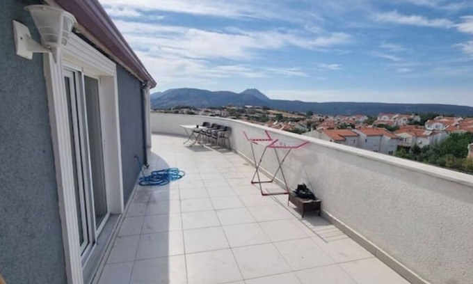 Gokceada Apartment | Very Spacious Terrace Apartment with Turkish Bath