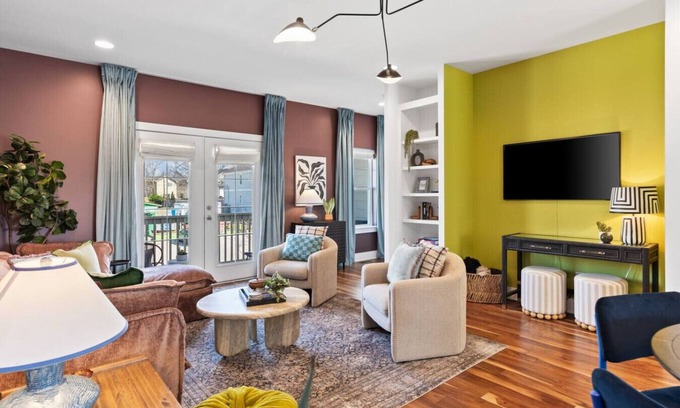 The Nations House | Vibrant Home in The Nations w/Garage, Walk to Restaurants & Shops