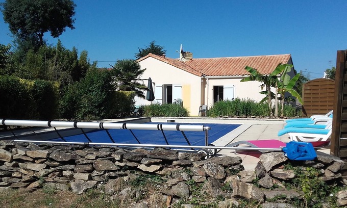 Saint-Brevin-les-Pins Villa | Villa 160 m² Ensoleillée vue sur Espace Naturel Piscine 10x5 spa 6 Personnes