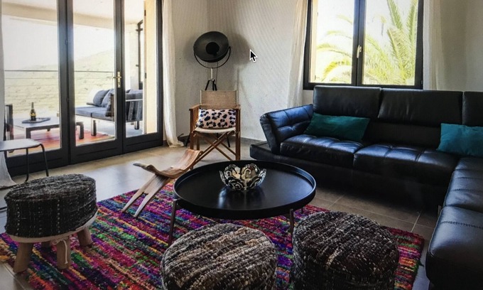 Serra-di-Ferro Villa | Villa 170m2 with heated pool, magnificent sea view on Valinco and Cupabia