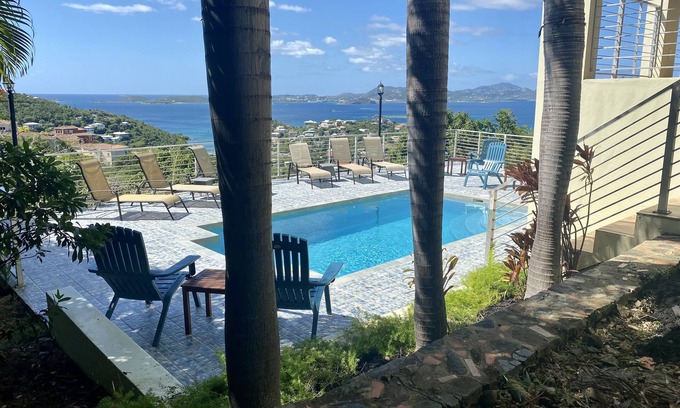 Estate Enighed Villa | Villa Amerigo LUXURY 2 King BR Villa with Generator and Pool Cruz Bay Sleeps 6