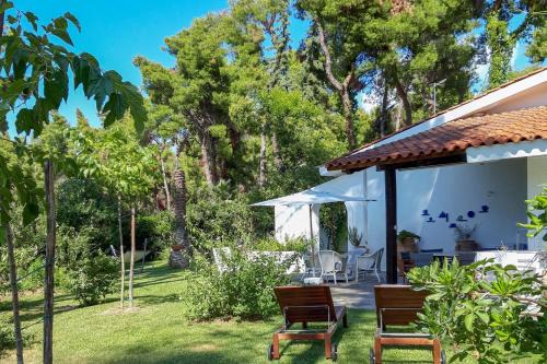 Sane Villa | Villa Aurora in Sani with garden and pool