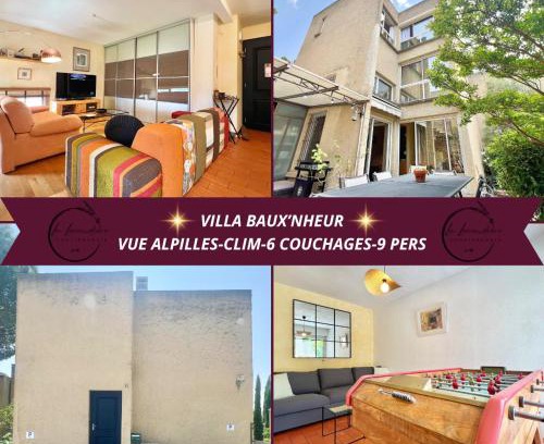 Les Baux-de-Provence House | Villa Baux'Nheur, Vue Alpilles, Calme, CLIM, 9 personnes