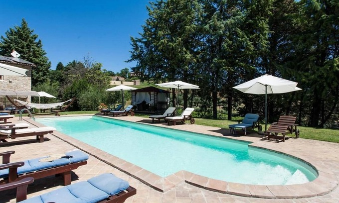 Ramazzano Villa | Villa Cottage Umbertide, close to Gubbio and Assisi, with panoramic pool !