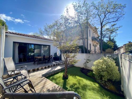 Bouzigues House | Villa de plain-pied avec terrasse à 2 pas de la plage et commerces à Bouzigues - 3* - FR-1-604-45