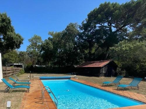 Labenne-Ocean Villa | Villa de rêve avec piscine à 400m de la plage - 8 pers, clim, Wifi, jardin, parking inclus - FR-1-413-227