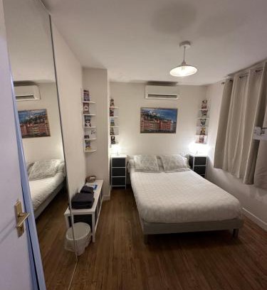 Villeneuve-sur-Lot House | Villa des Palmiers, Chambre n°1, Lit double