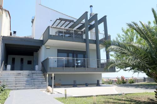 Thermi Villa | Villa Erytha - Serene Retreat with Views & Garden