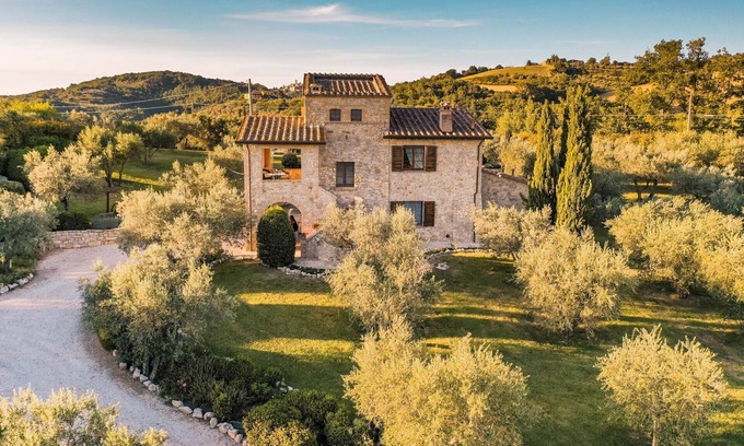 Collazzone Villa | Villa for 10 guests. Private Pool. Access to the wellness center of the estate