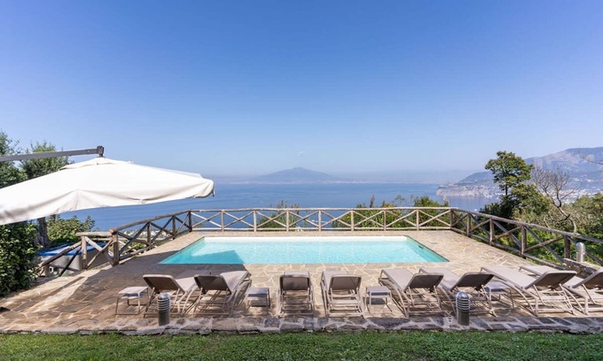 Massa Lubrense Villa | Villa Giulia in Sorrento
